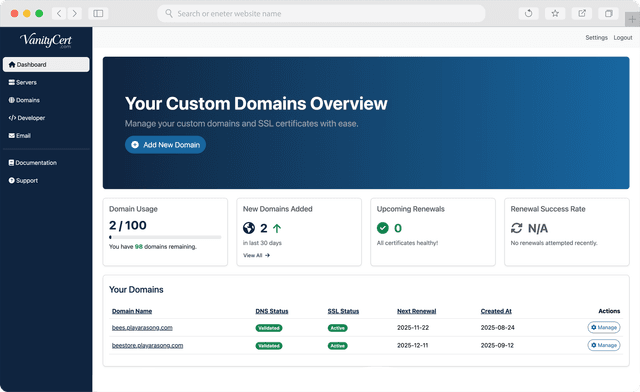Self-Hosting and Support